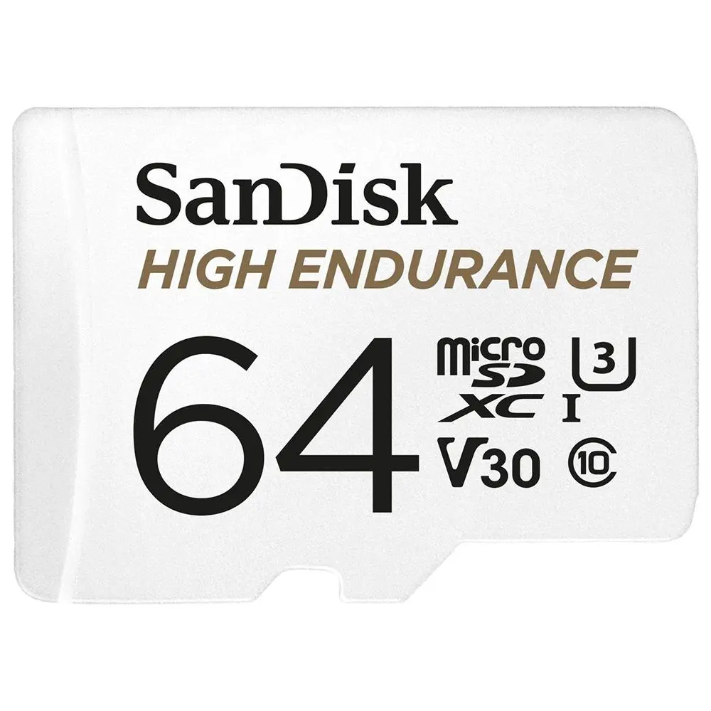 Card memorie SanDisk microSDXC 64GB U3 High Endurance
