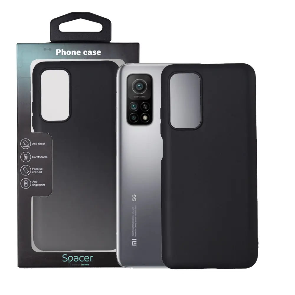 Husă Spacer Xiaomi Mi 10T 5G TPU neagră