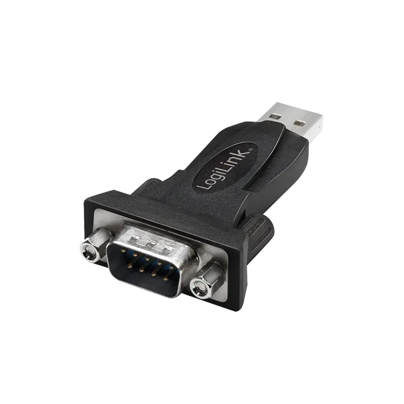 Adaptor Logilink AU0002F USB RS-232 DB9 negru