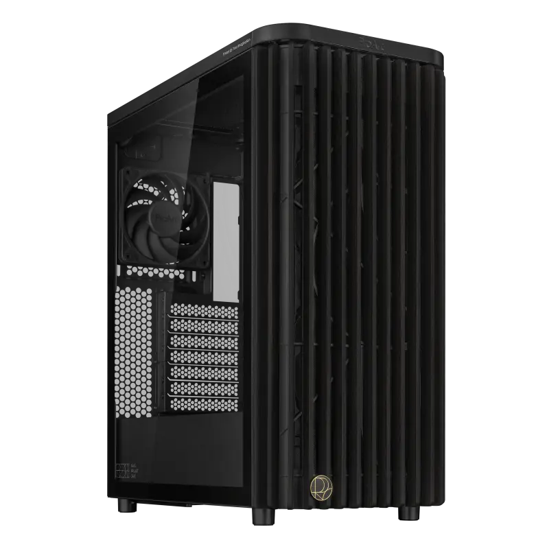 Carcasa PC ASUS ProArt PA401 Wood Edition – Tempered Glass Panel