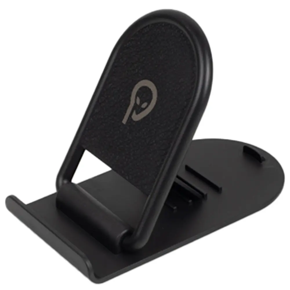 Suport birou Spacer smartphone negru pliabil SPDH-FOLD-02-BK