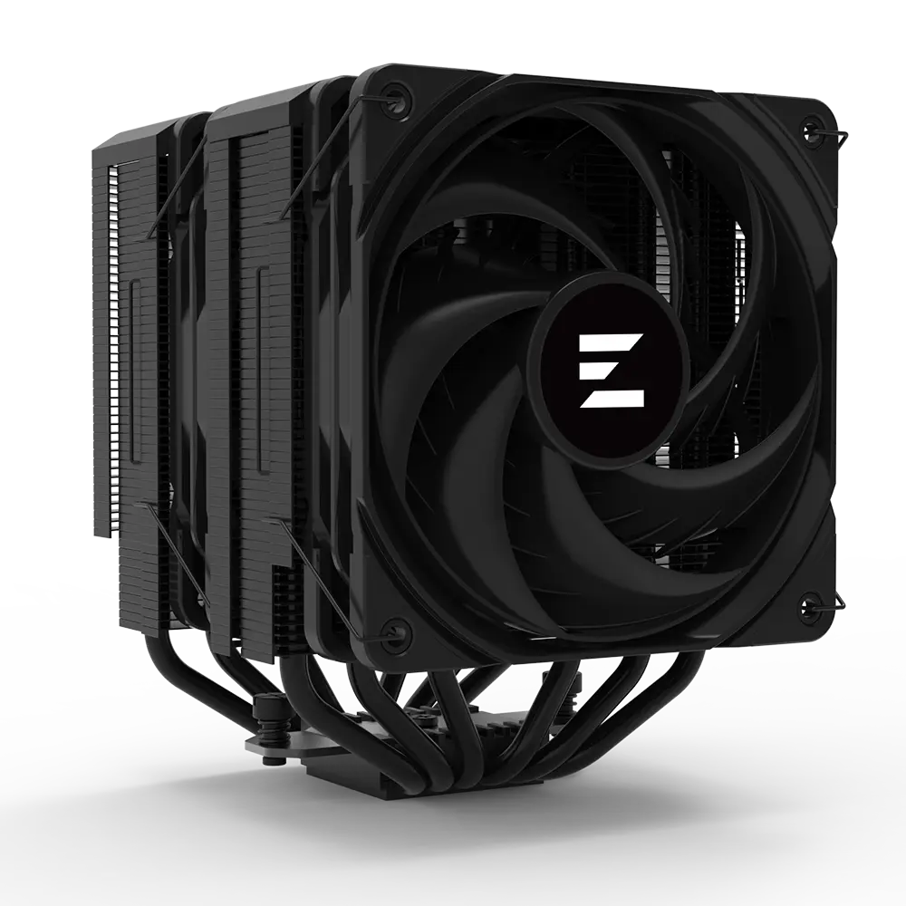 Ventilator PC Zalman CNPS14X Duo, 600-2000rpm, 29,7dBA, Heatpipe, PWM, negru, 120mm