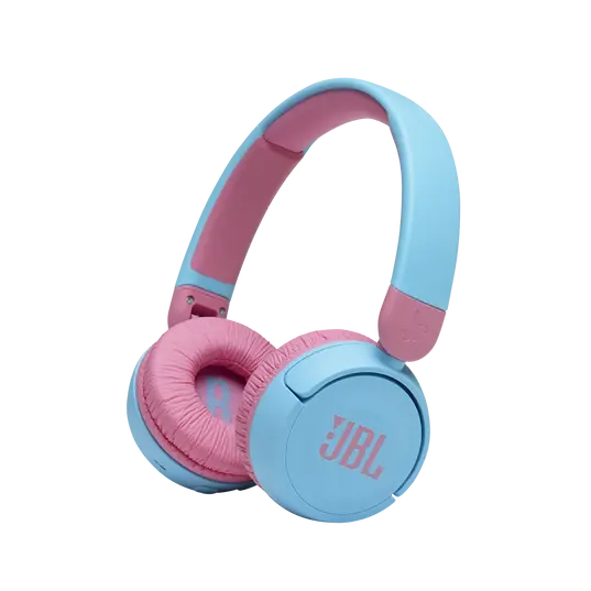 Casti On Ear JBL JR310BT, Wireless, Bluetooth, Autonomie 30 ore, Albastru