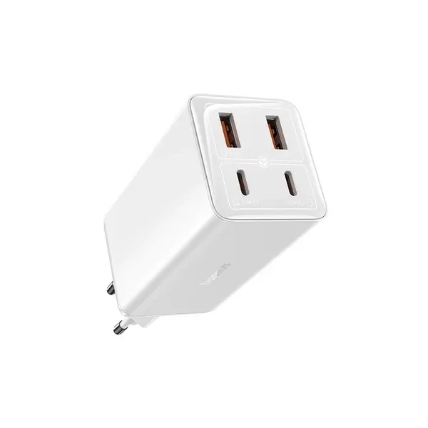 Adaptor de incarcare rapida Baseus GaN6 Pro, 2C+2U, 100W, alb