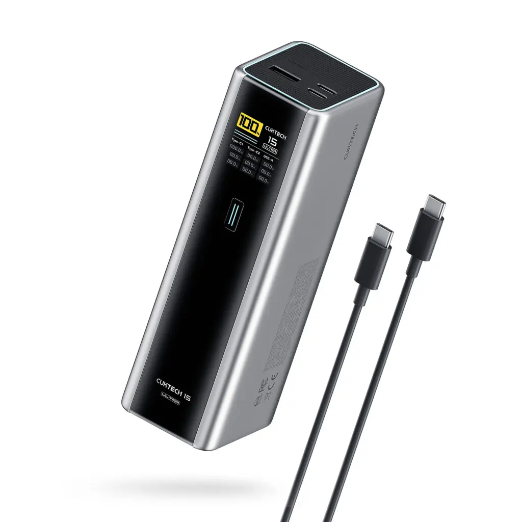 2C1A, 20000mAh, PD 3.1, 210W, 1 x USB, 2 x USB Type-C, digital display pt. status baterie, gri