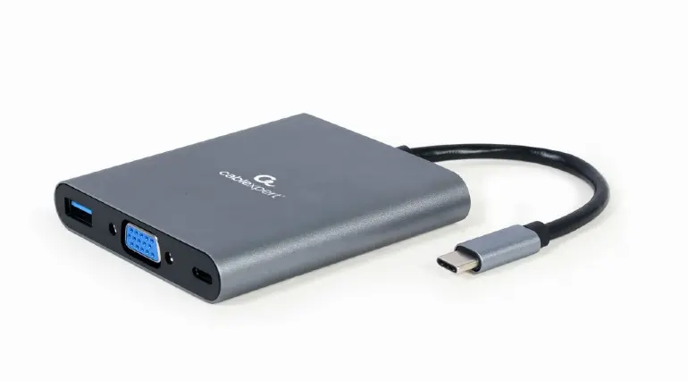 Docking station Gembird A-CM-COMBO6-01 6-in-1 USB-C