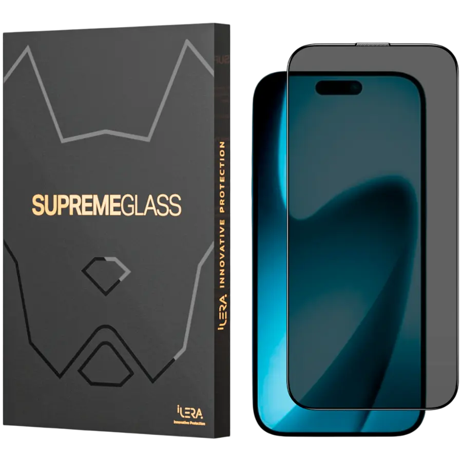 Folie privacy iLera DeLuxe Incognito Glass iPhone 17