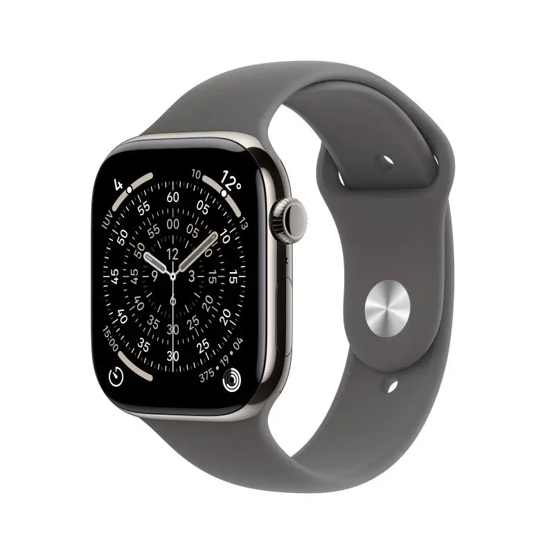 Smartwatch Apple Watch 11 46mm Titan Natural Stone Grey S/M GPS + Cellular