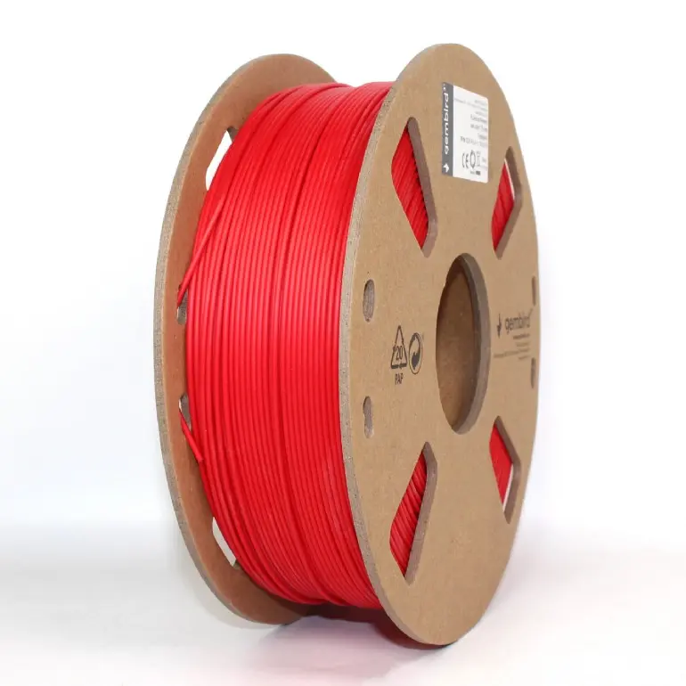Filament PLA Plus Gembird roșu 1 kg 1,75 mm