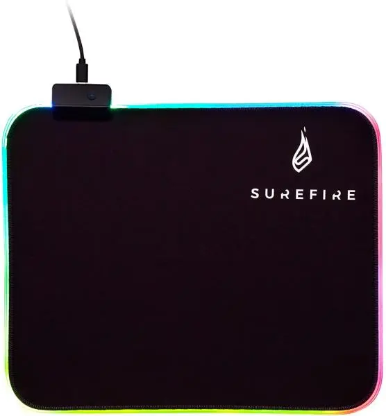 Mousepad SureFire Silent Flight RGB-320 iluminare RGB