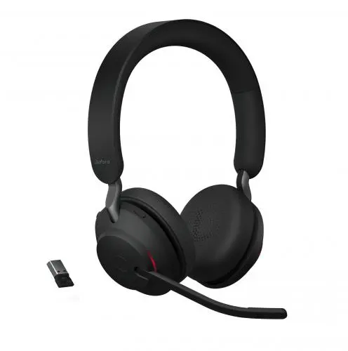 Casti PC Jabra Evolve2 65 UC Stereo USB-C negru