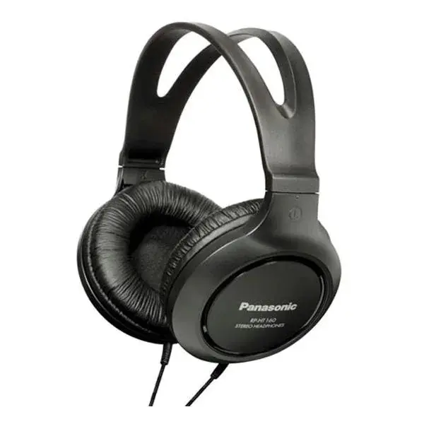 Casti over-ear Panasonic RP HT161E K negre cu fir