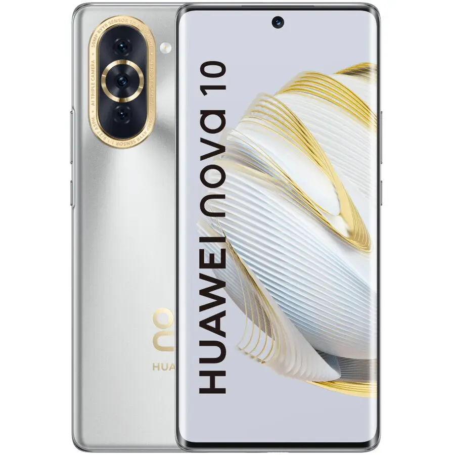 Telefon mobil Huawei Nova 10 Pro, Dual SIM, 8GB RAM, 256GB, 4G, Starry Silver