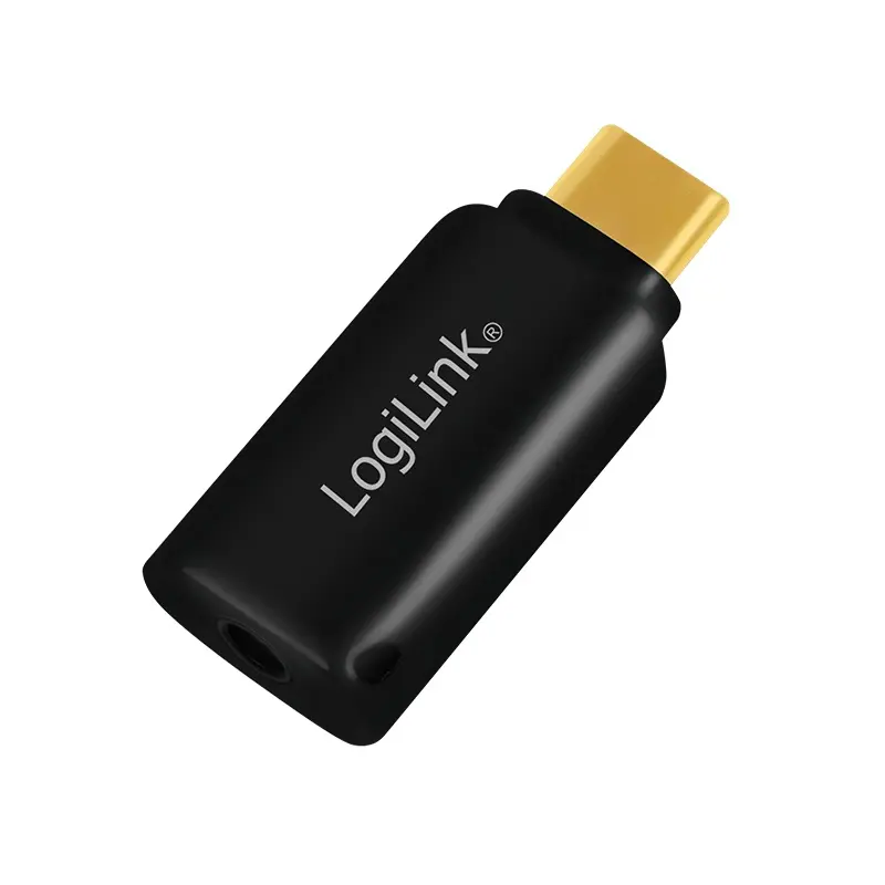 Adaptor Logilink UA0356 USB-C audio Jack 3,5 mm