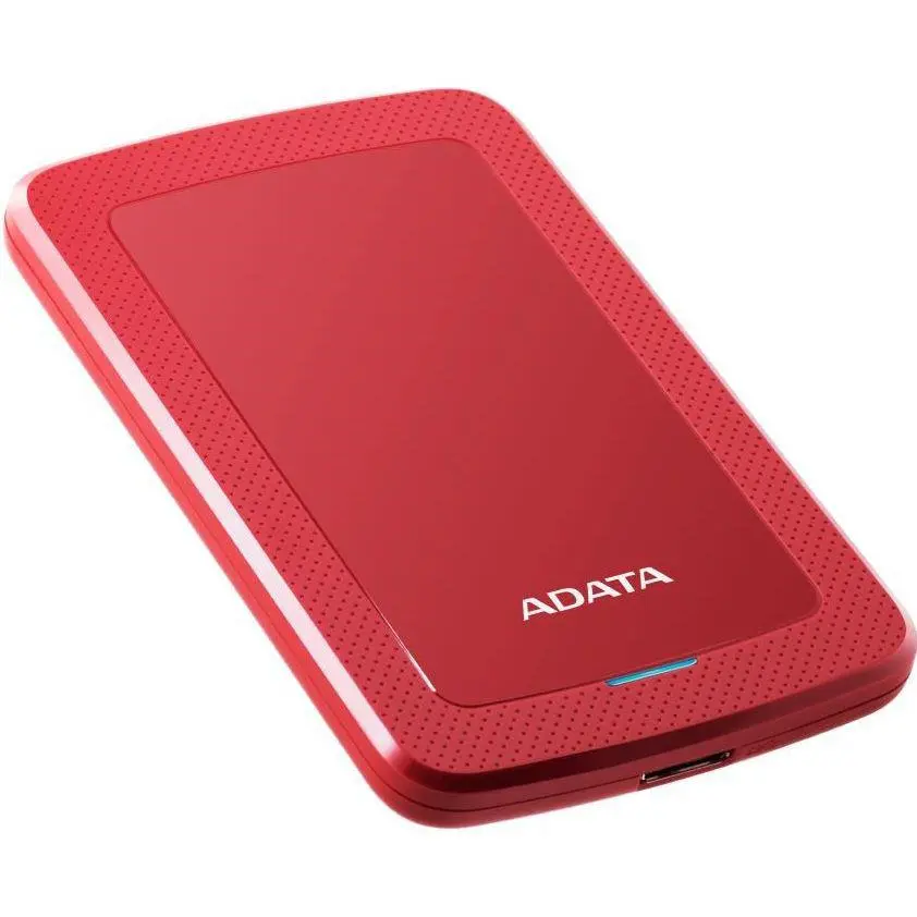 Hard disk extern ADATA HV300 1TB rosu AHV300-1TU31-CRD