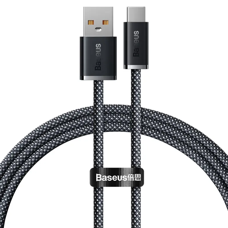 Cablu Baseus Dynamic USB-C 100W 1m gri