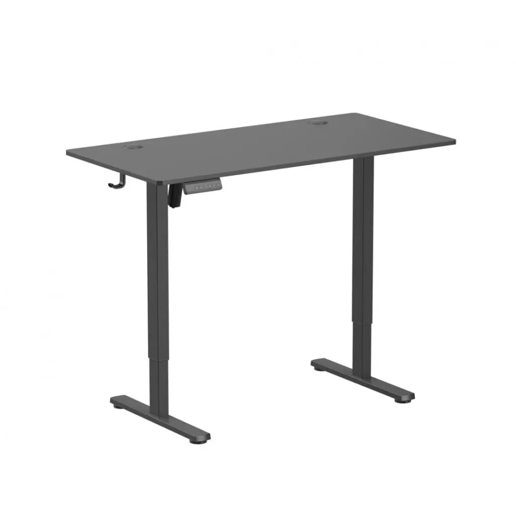 Birou electric Serioux ASCEND-BKS negru 120×60 cm