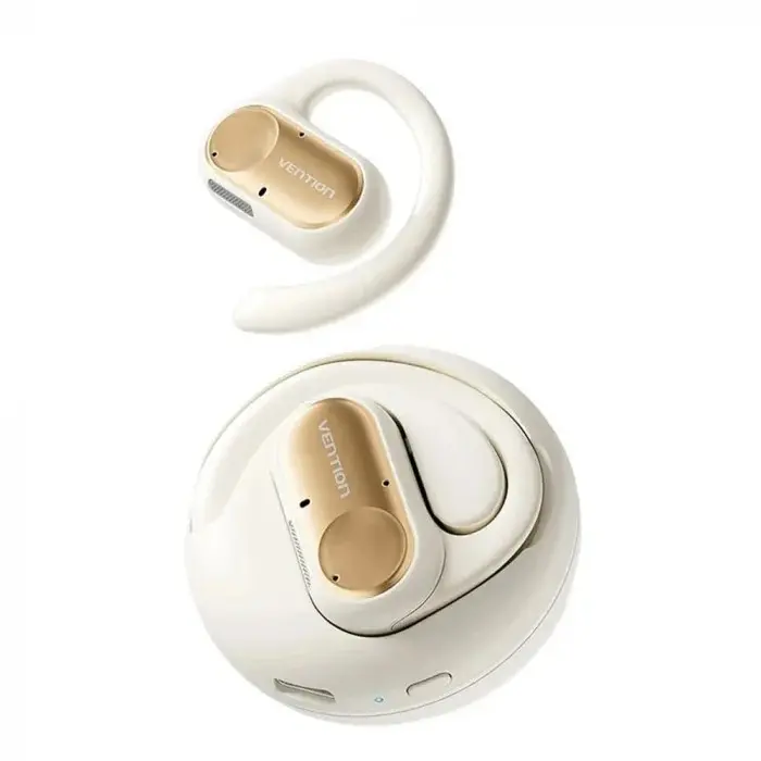 Casti Vention NBPN0 Wireless OpenBeat O11 Bluetooth 5.3 USB-C Bej