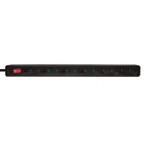 Prelungitor LogiLink LPS232B 6 prize negru comutator 1,5 m
