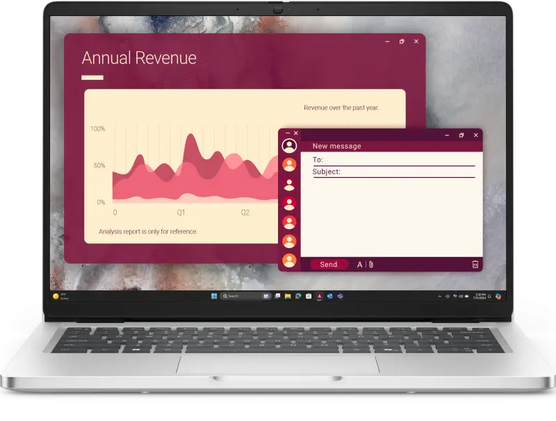Laptop Dell Pro 14 PC14250 Intel Core Ultra 7 265U 16GB 512GB SSD Ubuntu
