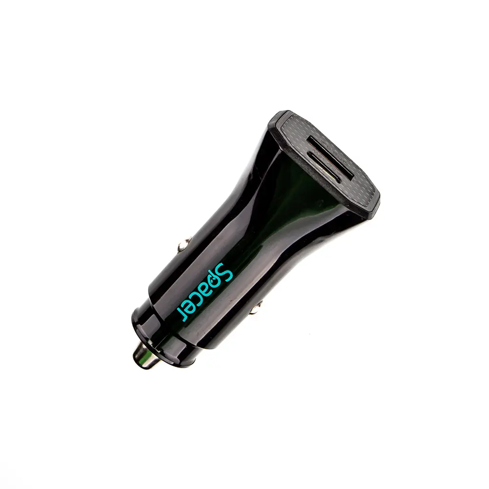 Încărcător auto Spacer SPCC-DUO-03 Fast Charge 12W