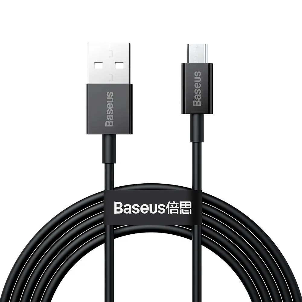 Cablu Baseus CAMYS-A01 USB Micro-USB 2m 2A negru