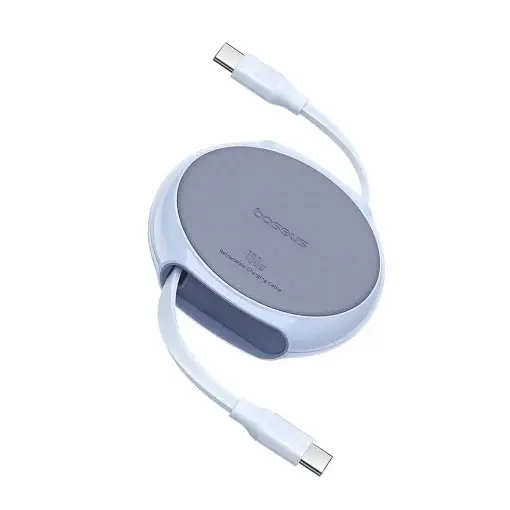 Cablu Baseus Pathfinder Type-C 100W 1m Galaxy Blue