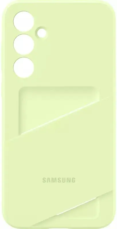 Husă Samsung Card Slot Case Galaxy A35 5G Verde Lime