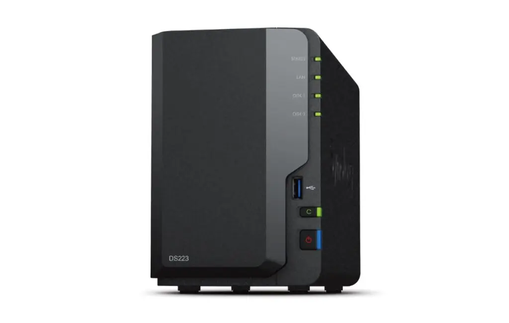 NAS Synology DS223 2-Bay 2GB DDR4