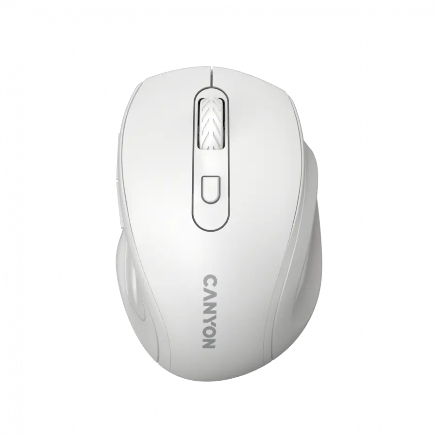 Mouse wireless Canyon OnClick 20 alb silent