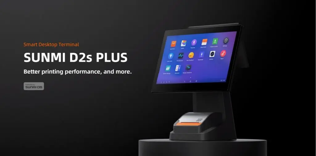 Sistem Desktop POS Sunmi L1586 D2s Plus, 15.6 inch, 2GB, Wi-Fi, Negru, set 2 unități