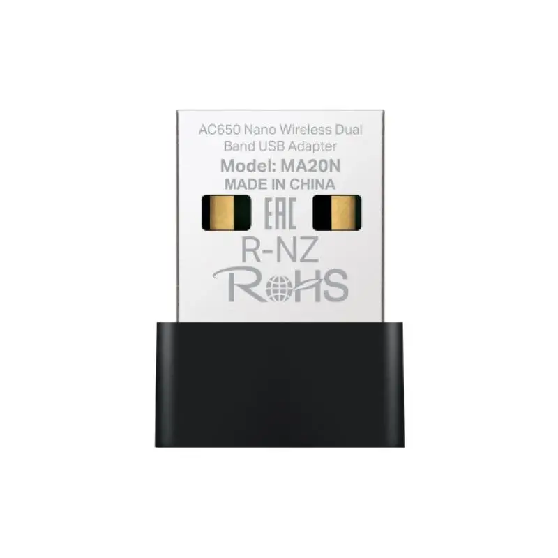 Adaptor wireless Mercusys MA20N AC650 nano dual-band Wi-Fi USB