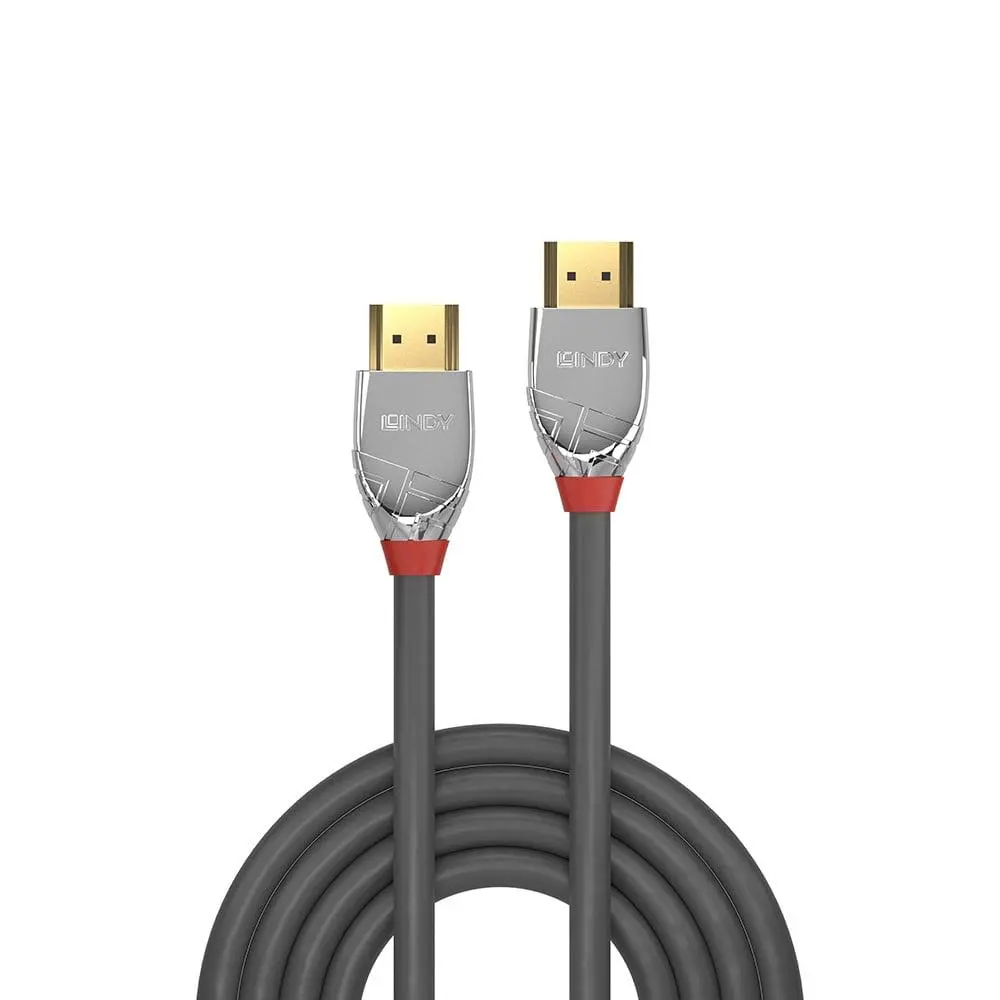 Cablu Lindy LY-37876 HDMI Cromo Line 10 m gri