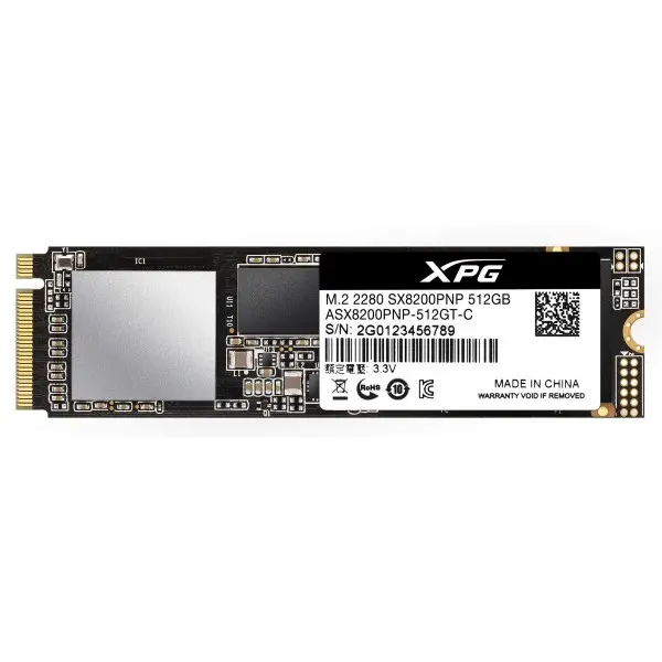 SSD Adata XPG SX8200 Pro, 512GB, NVMe, M.2