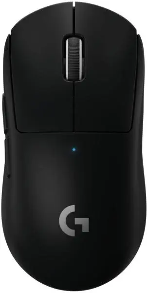 Mouse gaming wireless Logitech Pro X Superlight, ultrausor 63g, senzor LightSpeed Hero 25K DPI, Negru