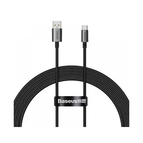 Cablu Baseus Superior USB – USB-C, 1,5 m, negru