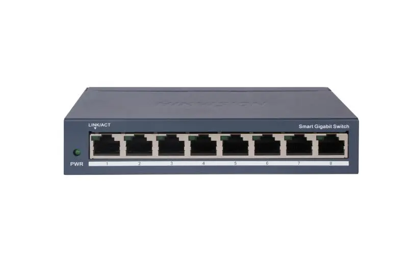 Switch smart Hikvision, 8 porturi, 16Gbps, Management, 11.9Mbps – DS-3E1508-EI(V2)
