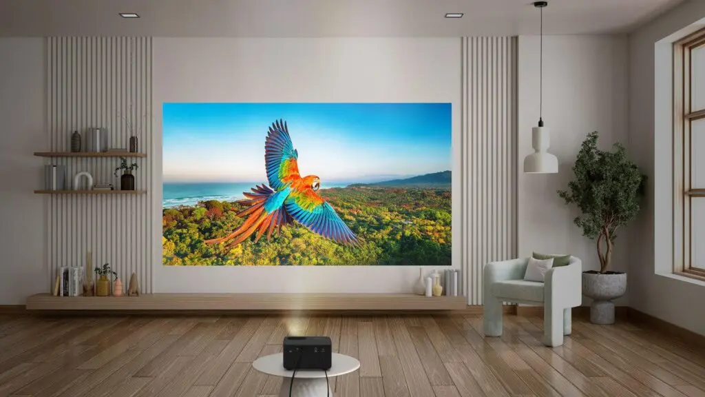 Videoproiector Optoma PK32, 4K UHD, 1100 lumeni, HDR, 150 inch