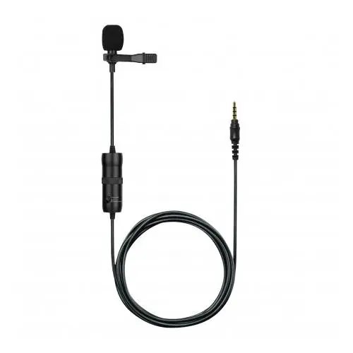 Microfon TnB Influence, pentru smartphone/camera/computer, Mufa 3.5 mm, Negru