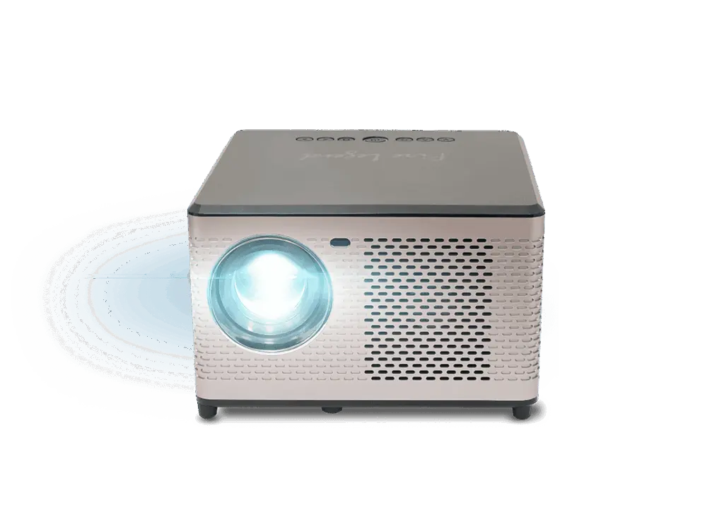 Videoproiector AOPEN QF15a FHD 500 ANSI lumeni crem