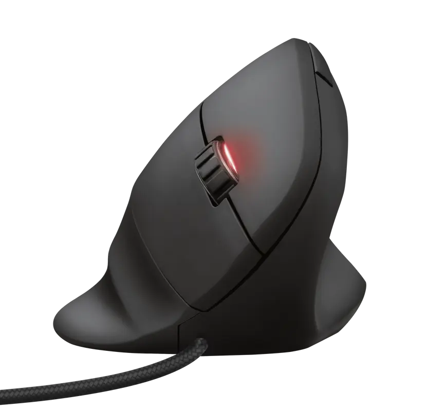 Mouse gaming ergonomic vertical Trust Rexx negru