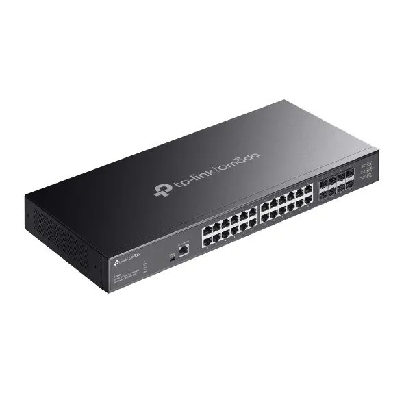 Switch 24 porturi RJ45 10G, 8 porturi SFP+ 10G, L2 Management, 1U – TP-Link Omada SX3832