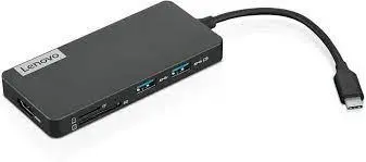 Docking station Lenovo USB-C 7-in-1 gri fumuriu GX90T77924