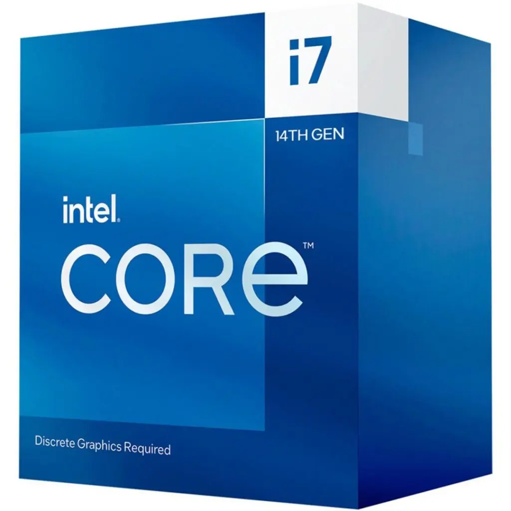 Procesor Intel Core i7-14700F LGA1700 20 nuclee până la 5,4 GHz