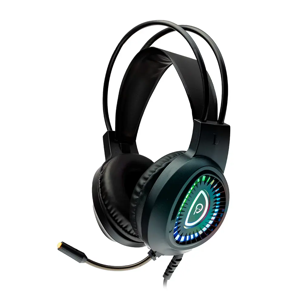 Căști gaming Spacer Phantom RGB microfon pe braț