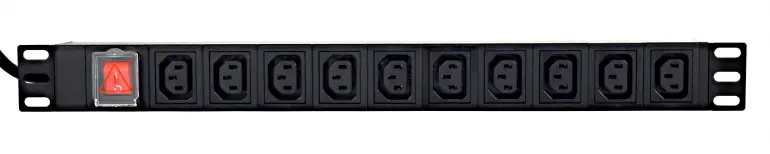 PDU Gembird EG-PDU-10C132C19 10 prize C13 rack 1U 16A