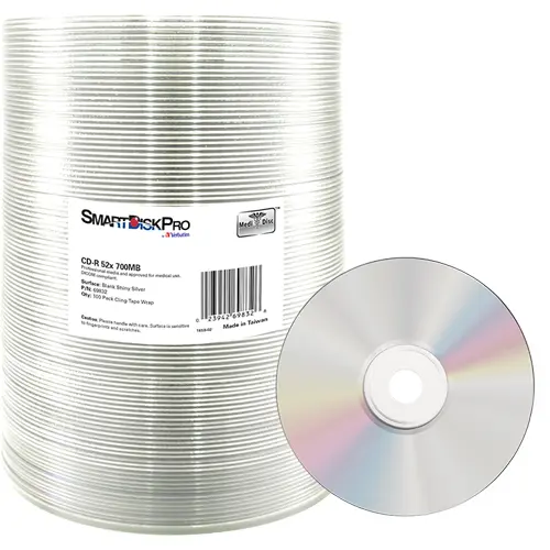 Set 100 CD-R Verbatim SmartDiskPro 700MB 52x
