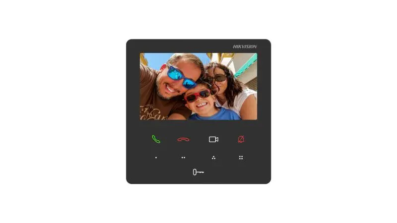 Post interior Hikvision DS-KH6110-WE1 videointerfon 4.3 inch touch color
