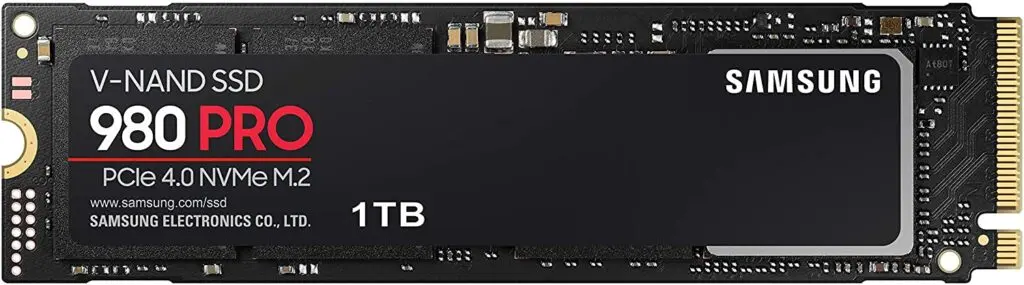 SSD Samsung 980 PRO 1TB NVMe M2 Gen4