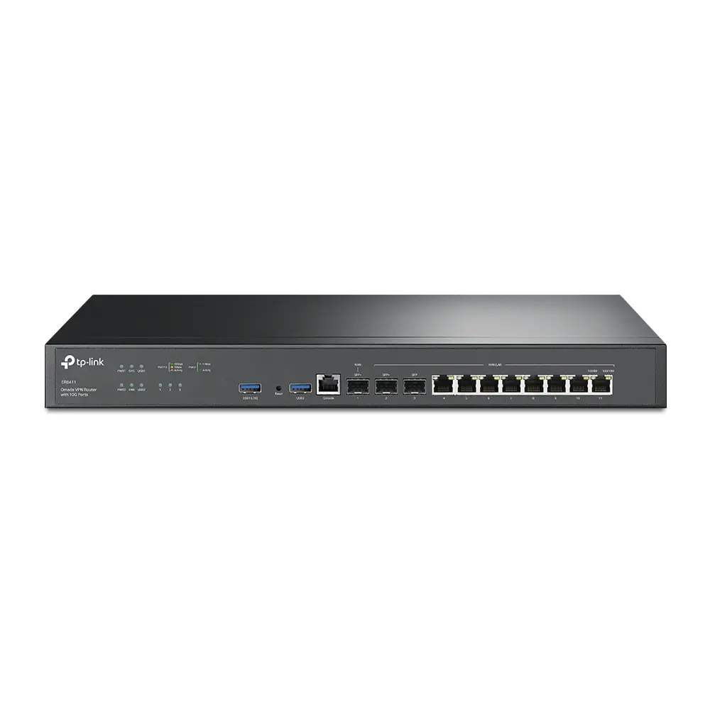 Router TP-Link Omada ER8411 10G VPN SFP+ 8×RJ45